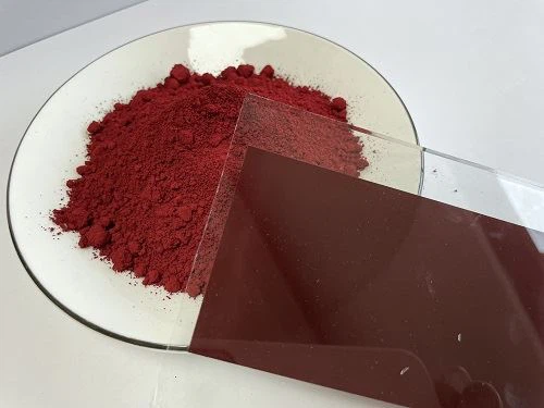 Red Color for Glass Coating Complex Inorganic Color Pigment P.R. 108
